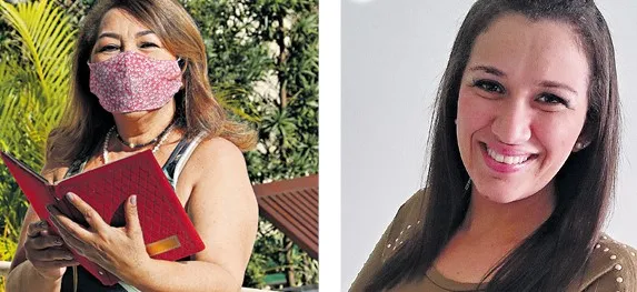 Etiene Magalhães e Nayara Salgado