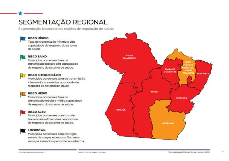 Pará: comércios, shoppings e igrejas autorizados a reabrir na próxima segunda-feira