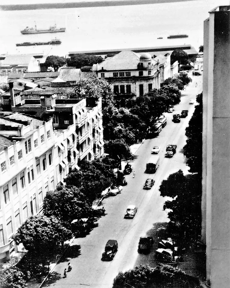 9Avenida 15 de Agosto, em 1950, atual Presidente Vargas 