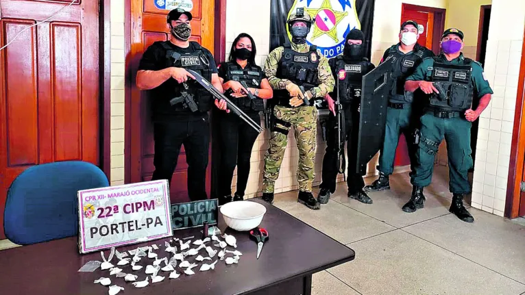 Dupla é presa por tráfico de drogas no interior do Pará 