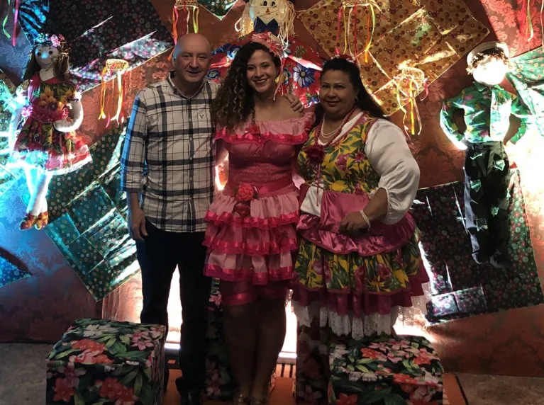 A Família de Juliana possui grande tradição em relação às festas juninas.