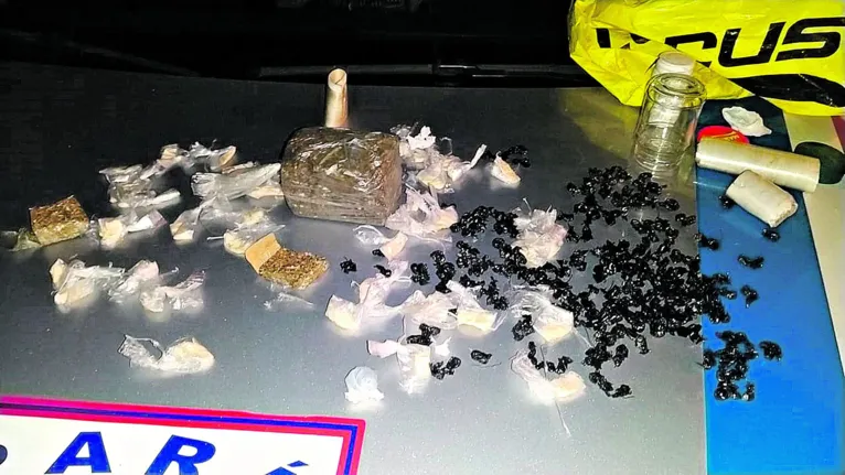 Quarteto é preso com drogas durante operação da Polícia Militar