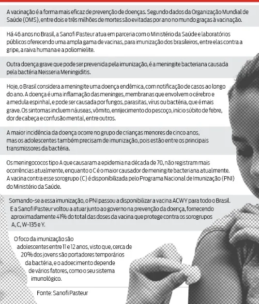Queda no número de vacinas expõe a população a várias doenças no país