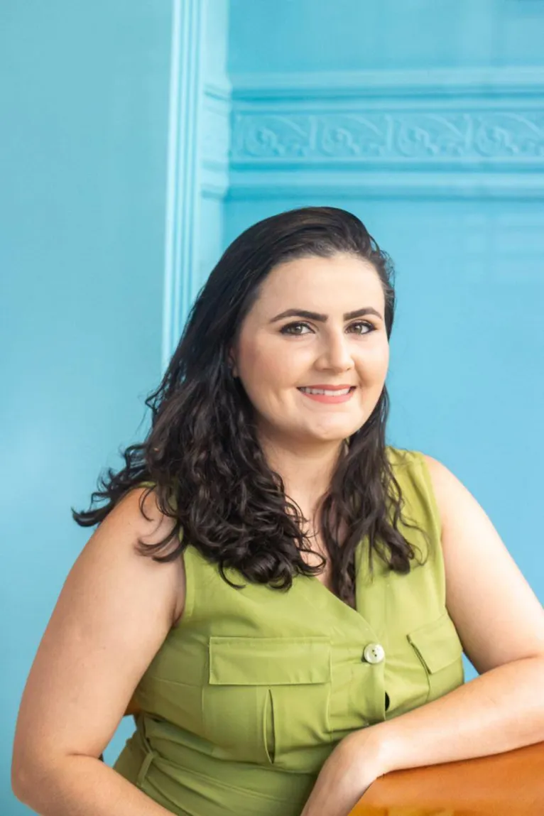 Psicóloga Jennifer Andrade, mestre em psicologia e especialista em Psicologia da Saúde.