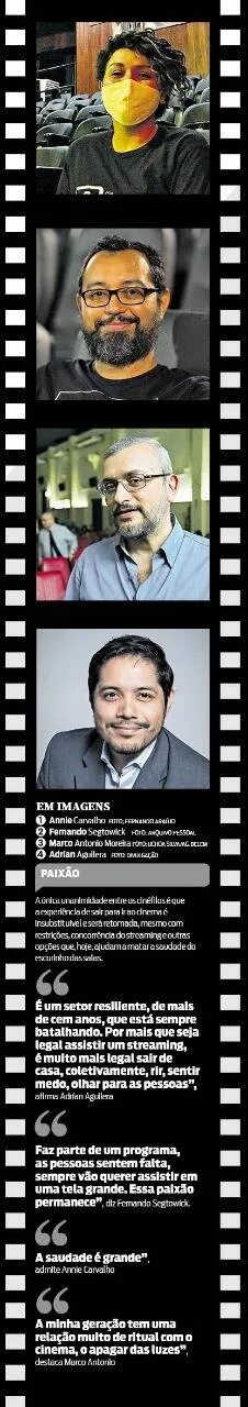 Cinema enfrenta os desafios tecnológicos e de distanciamento social