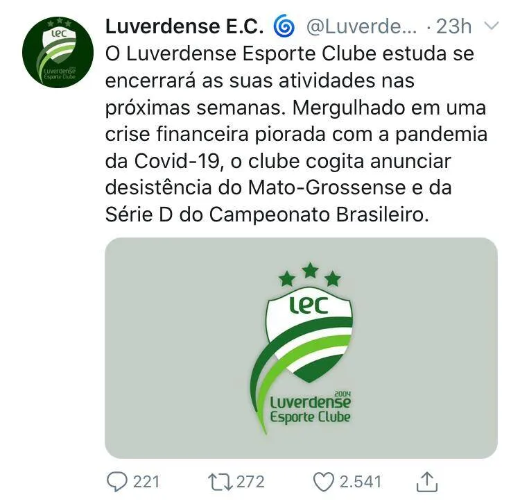Adversário de Remo e Papão pode fechar as portas