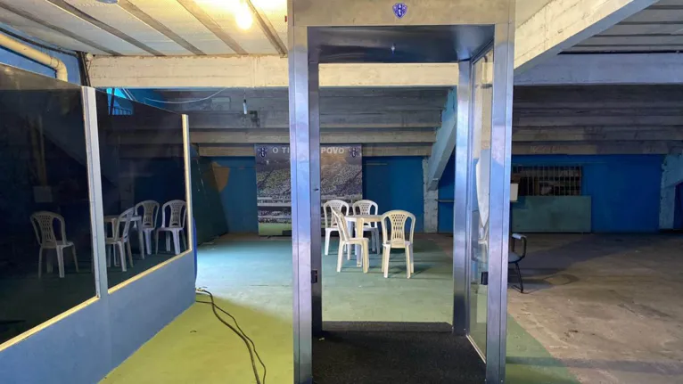 Paysandu: novo equipamento protege jogadores da covid-19