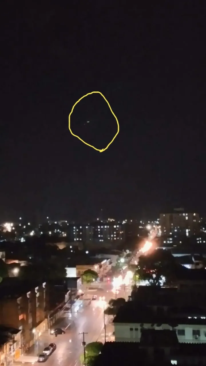 Mais OVNIS em Belém? Novos objetos são vistos na capital paraense