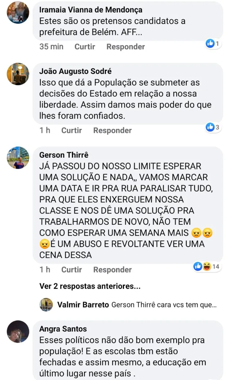Zenaldo é flagrado em praia sem manter distanciamento e sem usar máscara