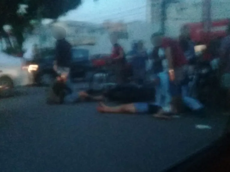 Bebê é "arremessado" durante acidente de trânsito em Belém