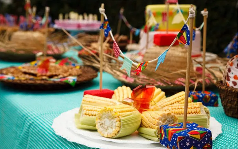 Para fazer a Festa Junina em casa