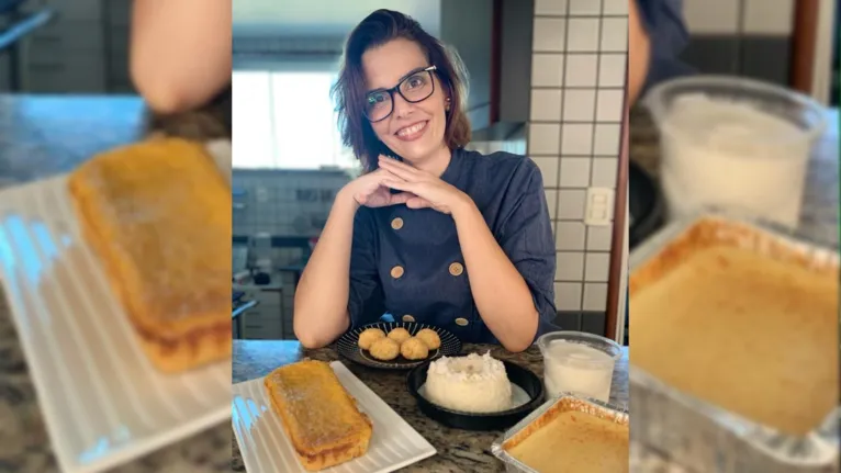 A chef Daniela Martins oferece no É pra Levar, via delivery, kit completo da tradicional culinária junina