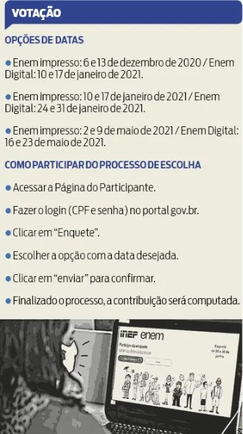 Mais de 330 mil alunos no Pará se inscreveram no Enem 2020