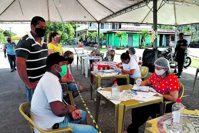  A entrada foi apenas liberada para quem possui residência no município