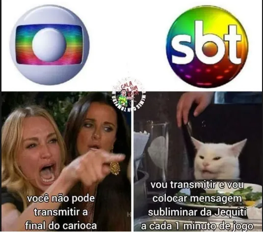 Jogo transmitido ontem não fugiu do humor dos internautas