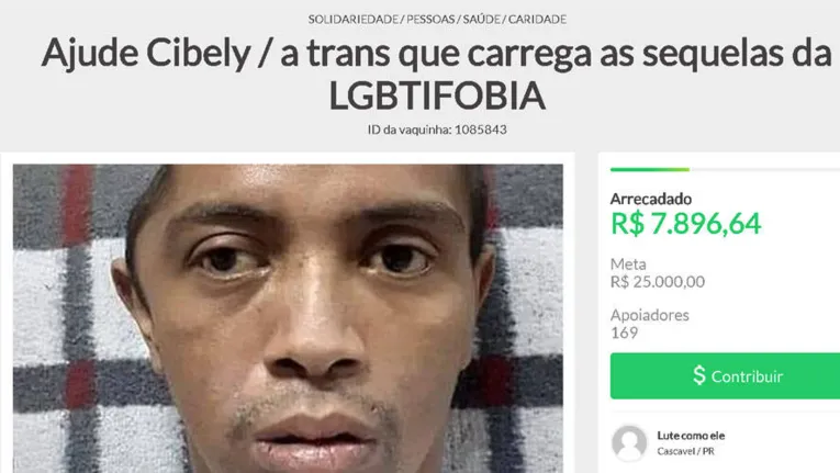 Vaquinha criada para ajudar paraense vítima de transfobia