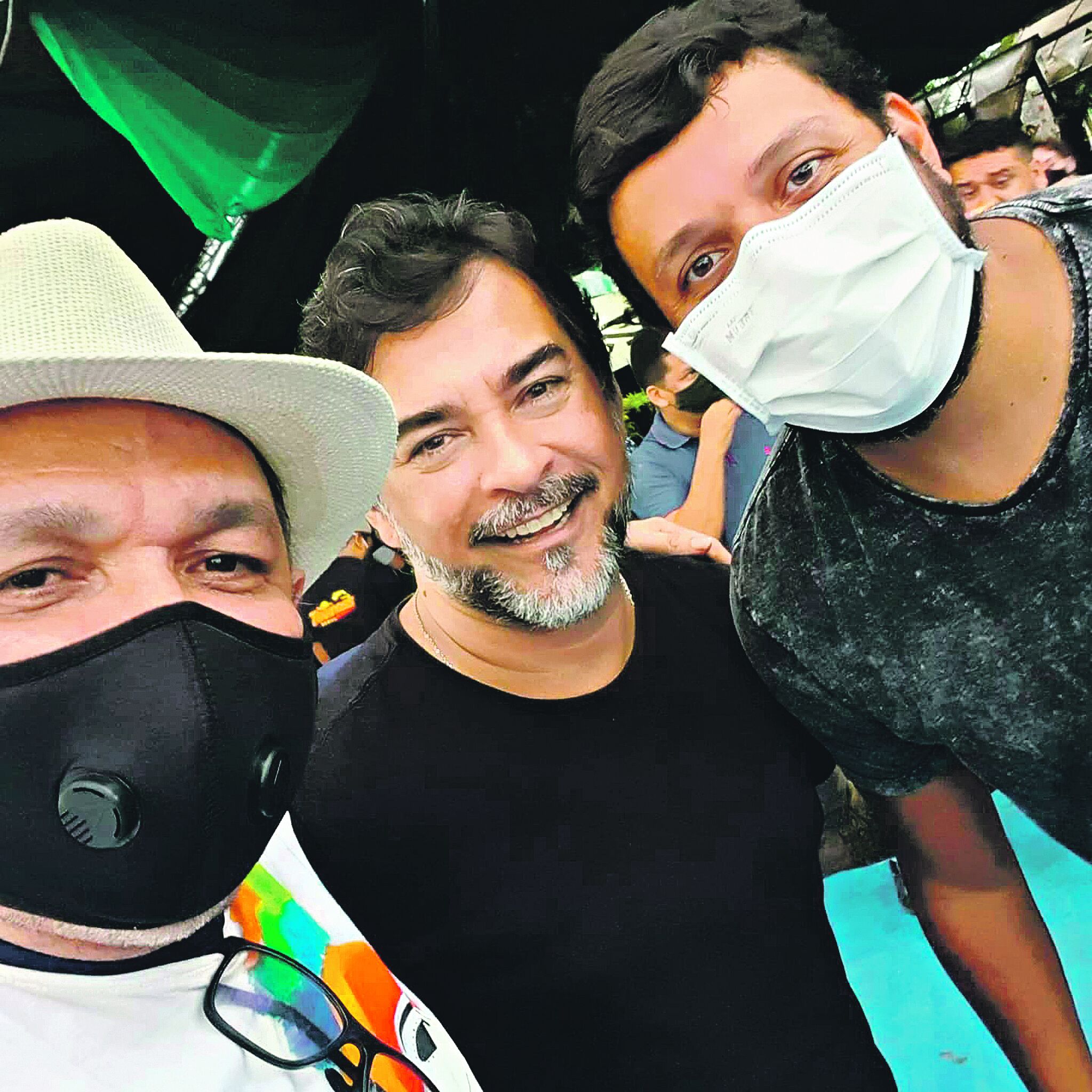 Adilson Lima, Markinho Duran e Júlio Cézar (Nosso Tom) tomaram parte no movimento. 