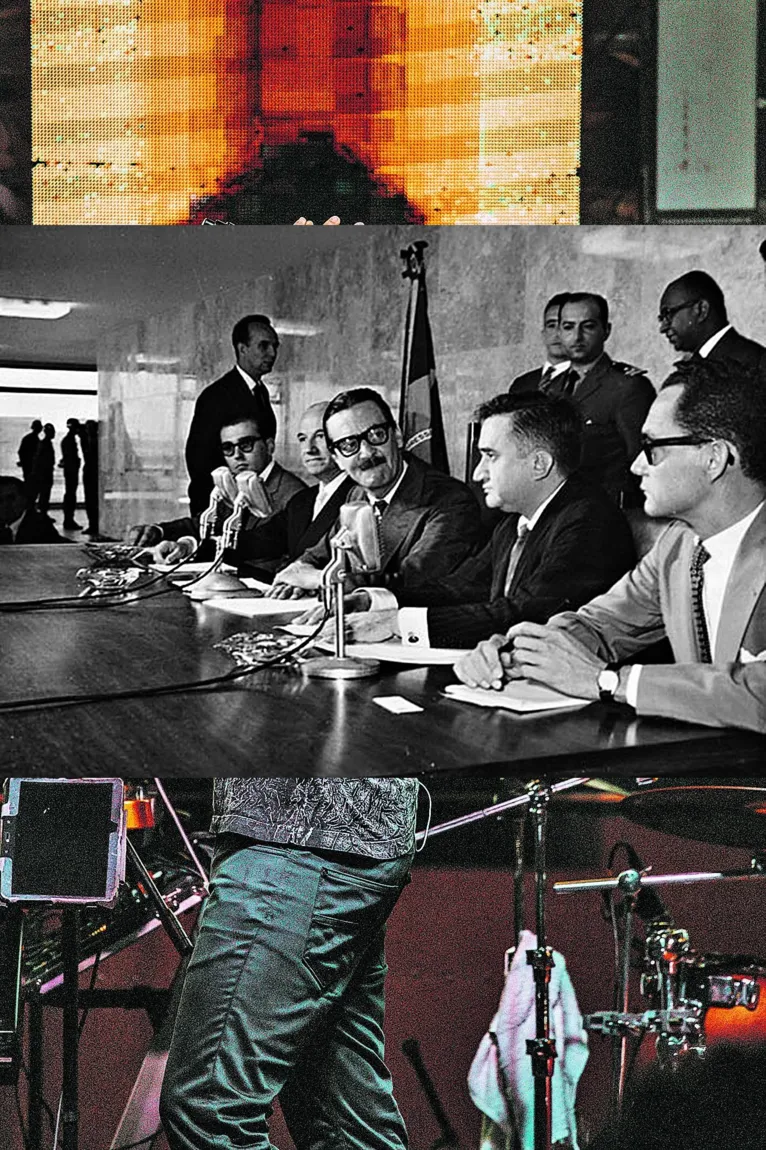 Ao lado de Jânio Quadros, como secretário de Imprensa. Brasília, 1961: “Foi a mais audaciosa experiência de governo a que assistimos”