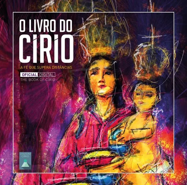 A capa é uma obra digital assinada pelo publicitário Cesar Paes Barreto.