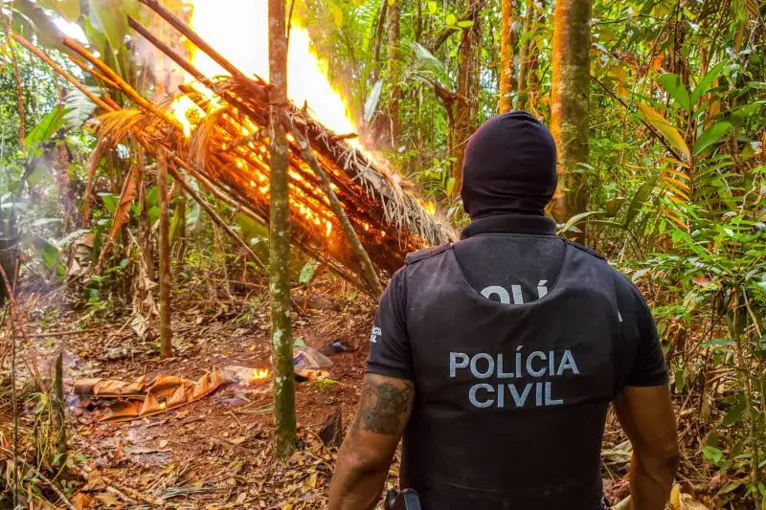 A primeira fase foi realizada em Cachoeira do Piriá, na Vila do Encruzinho, zona rural, divisa com o Maranhão.