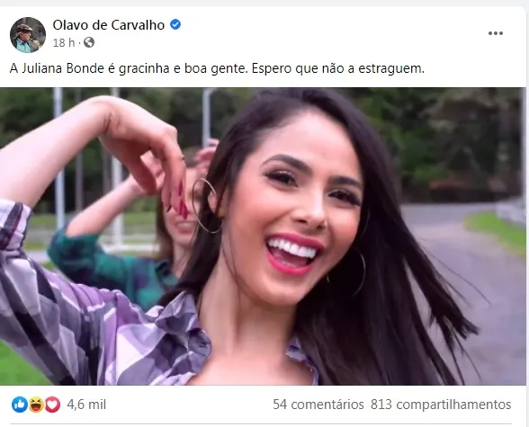  Juliana Bonde revela qual tipo de mandioca preferida