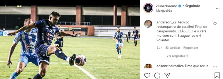 Mazola é alvo de protesto pela torcida nas redes sociais