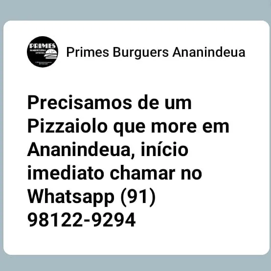 Sua vaga aqui: veja oportunidades de empregos