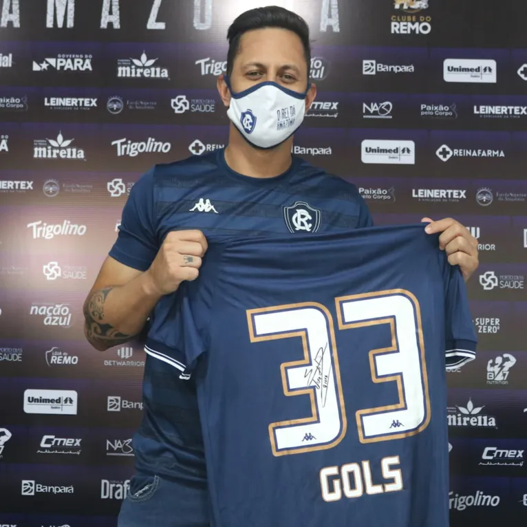 Camisa 33 de Eduardo Ramos será sorteada para torcedores. Saiba como participar!
