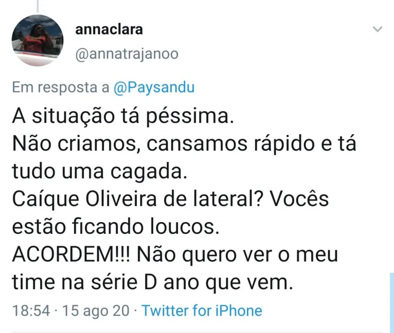 Sequência de eliminações e derrotas preocupam bicolores