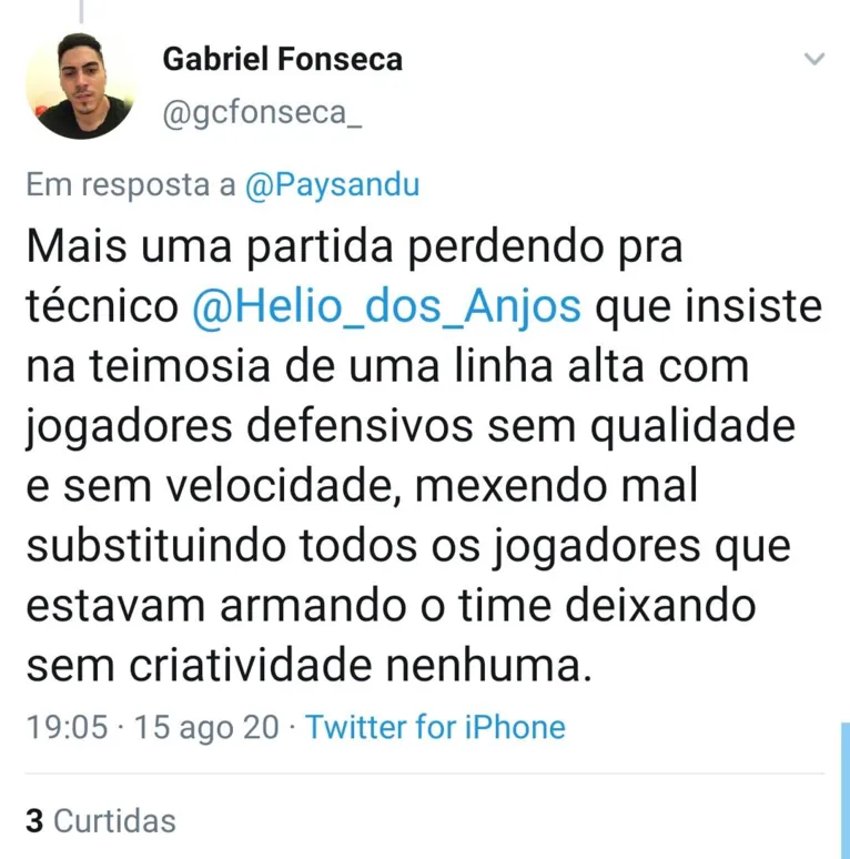 Sequência de eliminações e derrotas preocupam bicolores