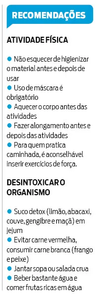Agosto é para fechar a boca e malhar!