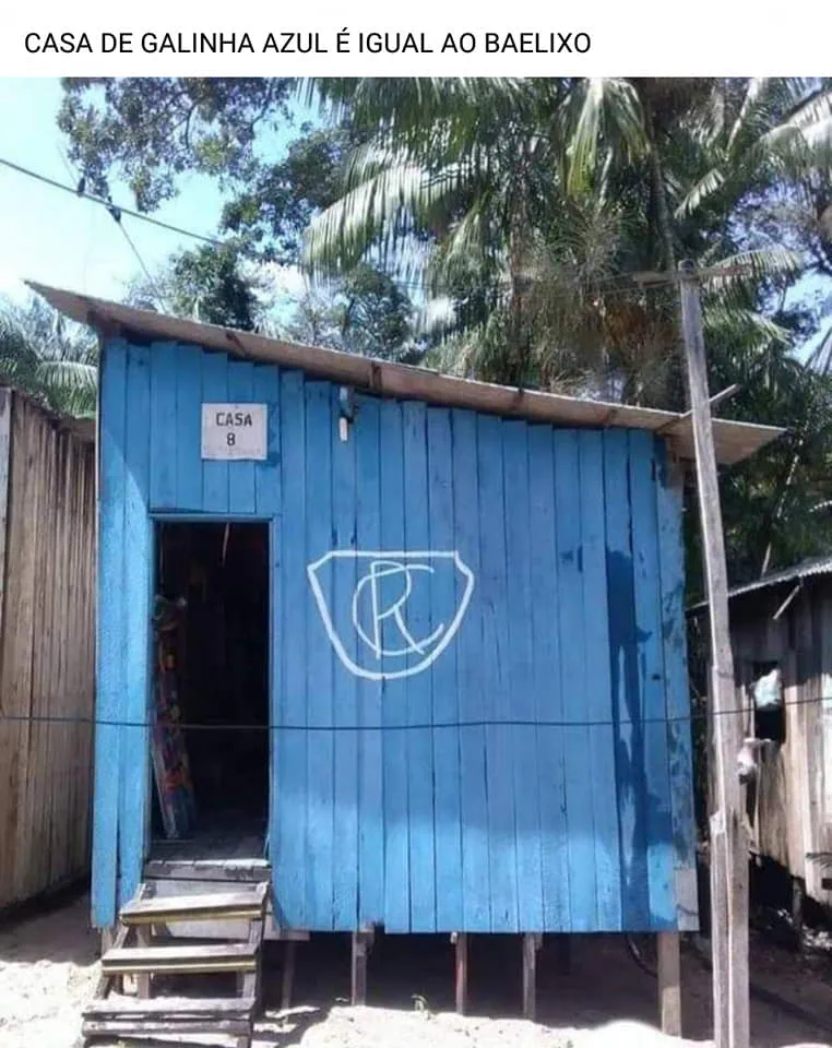 Casa de torcedor azulino ganha pintura nova após sofrer "ataque" nas redes sociais; veja!