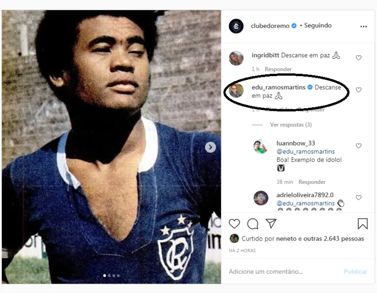 Clubes, jogadores e amigos lamentam a morte de Bira