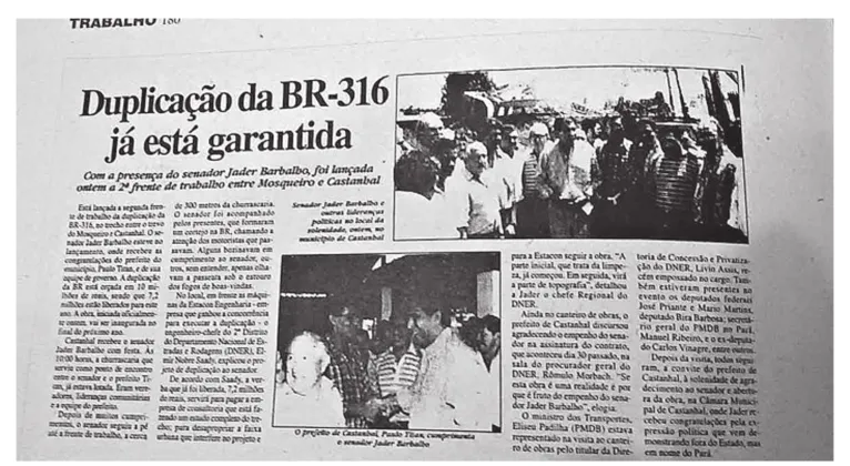 BR-316: Jader comemora mais uma etapa em fase de duplicação