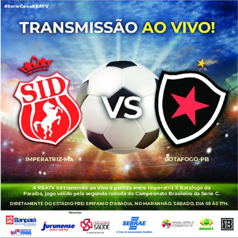 Série C terá jogo transmitido pela RBATV no sábado (5)