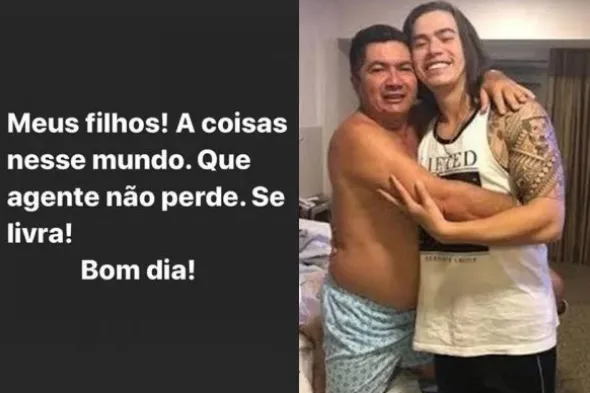 Pai de Whinderson Nunes manda indireta à Luisa Sonza com música de Joelma