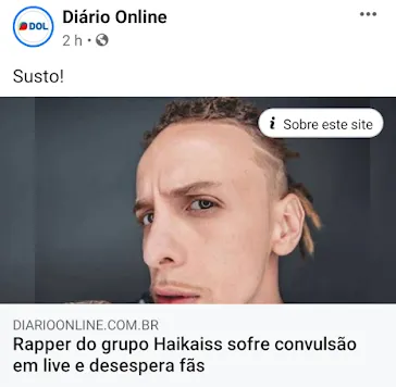 Print da publicação correta, disponível em https://bit.ly/3gAWYh5