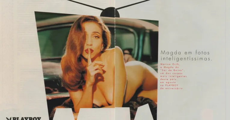 Há 23 anos, Marisa posou nua para a revista Playboy