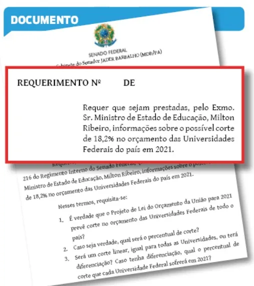 Jader pretende mover ação se corte for mantido 
