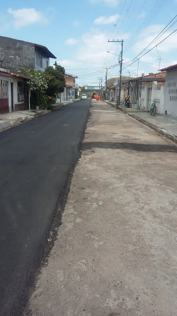 Serviço chegou após um ano da solicitação dos moradores, porém, em apenas duas ruas da Cidade Nova 8, em Ananindeua. 