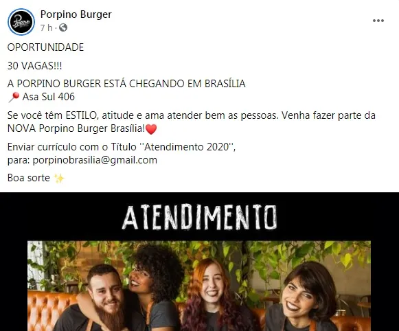 Sua vaga aqui: veja oportunidades de empregos