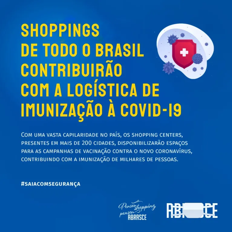 Covid-19: shoppings cedem espaço para vacinação; paraenses na causa