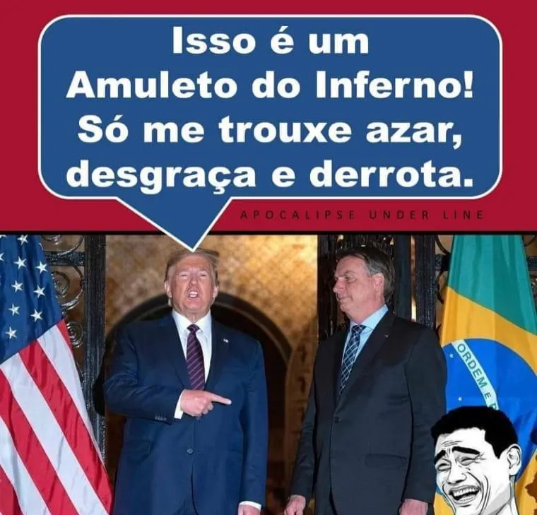 Internet não perdoa: derrota de Trump gera muitos memes