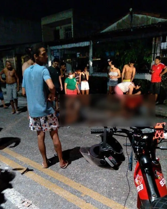 Motorista
é preso após atropelar motoboy no bairro da Pedreira