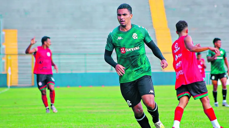 Dudu Mandai fez o gol de empate contra o Caeté