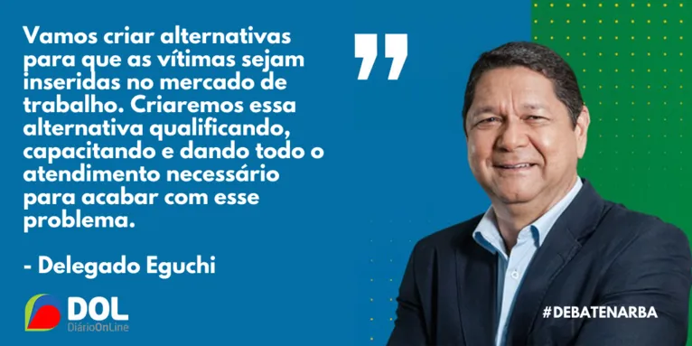 Terceiro bloco: Edmilson e Eguchi falam sobre violência contra mulher, coleta de lixo e start-ups