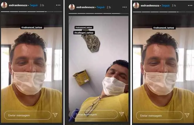 Esdras tatua rosto de Gretchen e atitude assustou a cantora: “Não esperava”