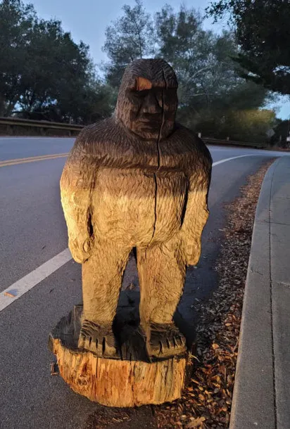 Polícia encontra estátua de 'pé-grande' roubada do Museu nos EUA
