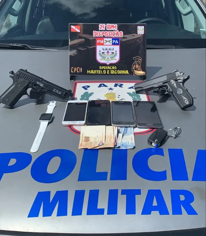 Criminosos agrediram idosa e grávida durante assalto a van que capotou em Belém