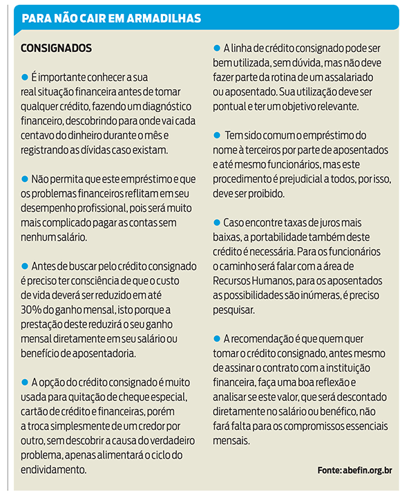 Empréstimos consignados podem trazer armadilhas aos trabalhadores